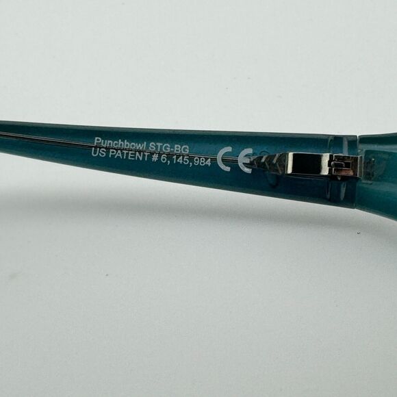 Maui Jim Italy MJ219-03 PUNCHBOWL 54-17-135 Black/Blue Sunglasses Frame H12928 - Picture 5 of 7